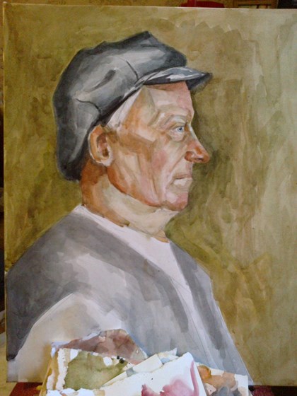 Графика и монументалка: Городской пейзаж