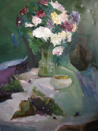 Графика и монументалка: Городской пейзаж