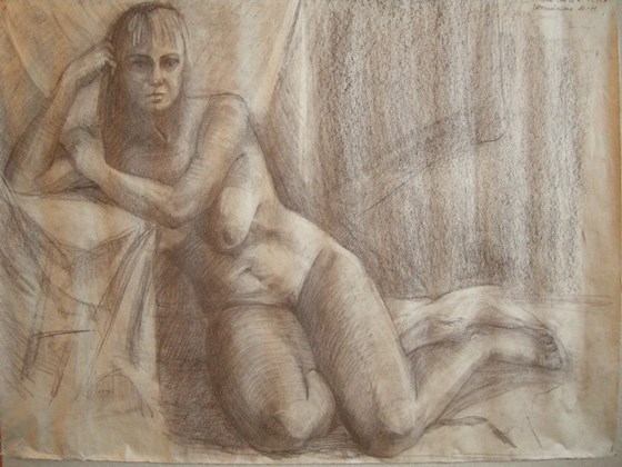 Графика и монументалка: Городской пейзаж