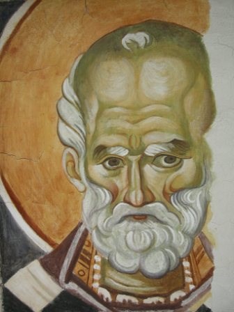 Графика и монументалка: св.Николай